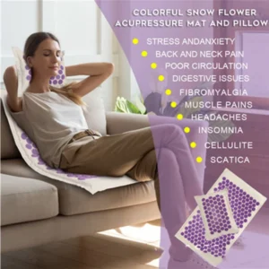 Tapis d'acupression lin et coco – avec sac – Image 6