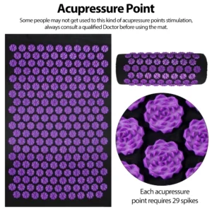 Tapis d'acupression avec coussin – Image 5