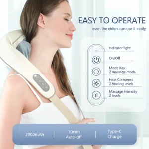 Châle de massage cou et dos sans fil 26 W – Image 6
