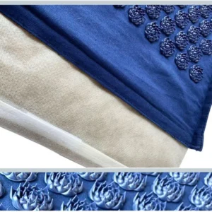 Tapis d'acupression lin et coco – avec sac – Image 4