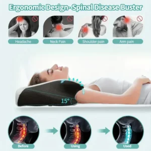Oreiller cervical papillon à mémoire de forme – Image 6