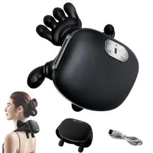 Masseur cou et épaules chauffant USB – sans fil, 3 intensités – Image 10