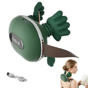 Masseur cou et épaules chauffant USB – sans fil, 3 intensités – Image 9