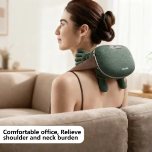 Masseur cou et épaules chauffant USB – sans fil, 3 intensités – Image 7