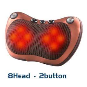 Coussin de massage Shiatsu chauffant – cou, épaules et dos – Image 8