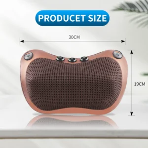 Coussin de massage Shiatsu chauffant – cou, épaules et dos – Image 6