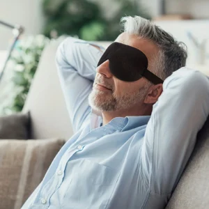 Masque de sommeil 3D occultant – confort sans pression sur les yeux – Image 4